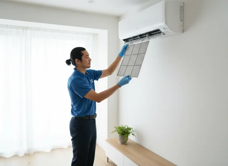 ניקוי מזגן מקצועי בבית