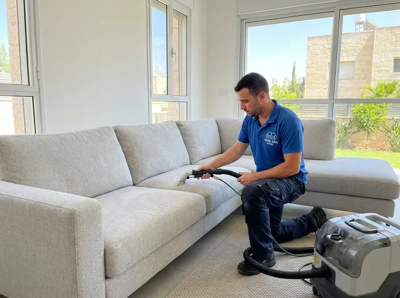 ניקוי ספות מקצועי בבית - שיין פרש